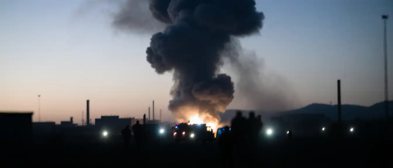 Грохот под Римом: мощный взрыв на итальянском заводе боеприпасов потряс округу