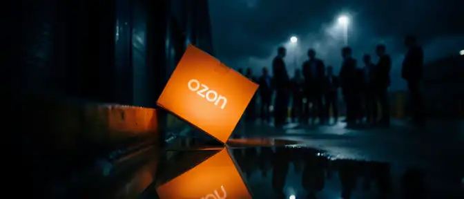 Эффект домино: почему акции Ozon ушли в крутое пике на фоне инцидентов с конкурентами
