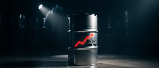 Стоимость барреля нефти марки Brent превысила отметку в 104 доллара на фоне роста котировок